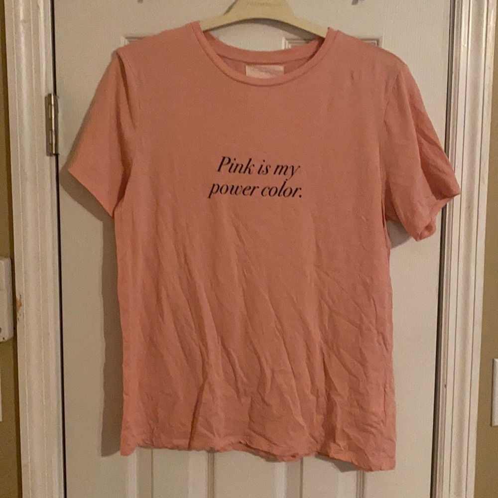 Ban.do Pink Graphic Tee Large